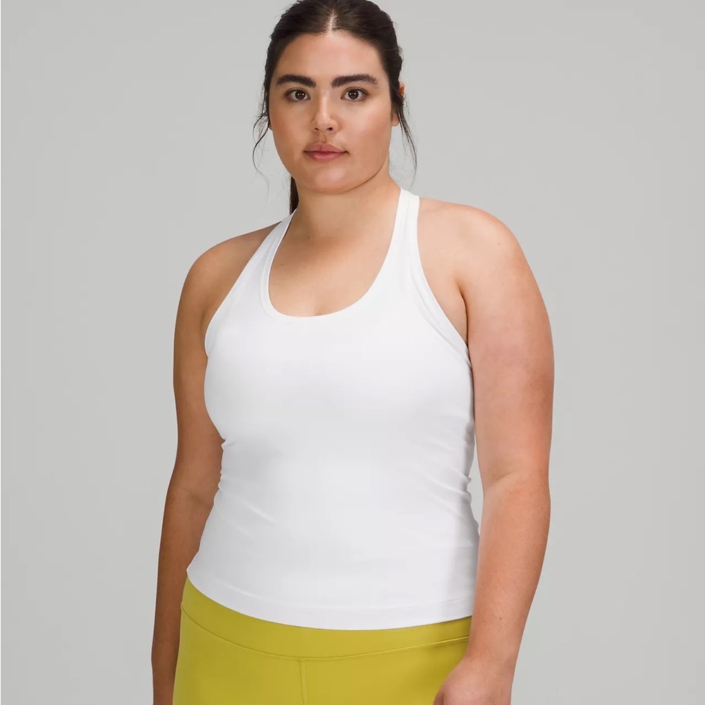 Lululemon white workout tank